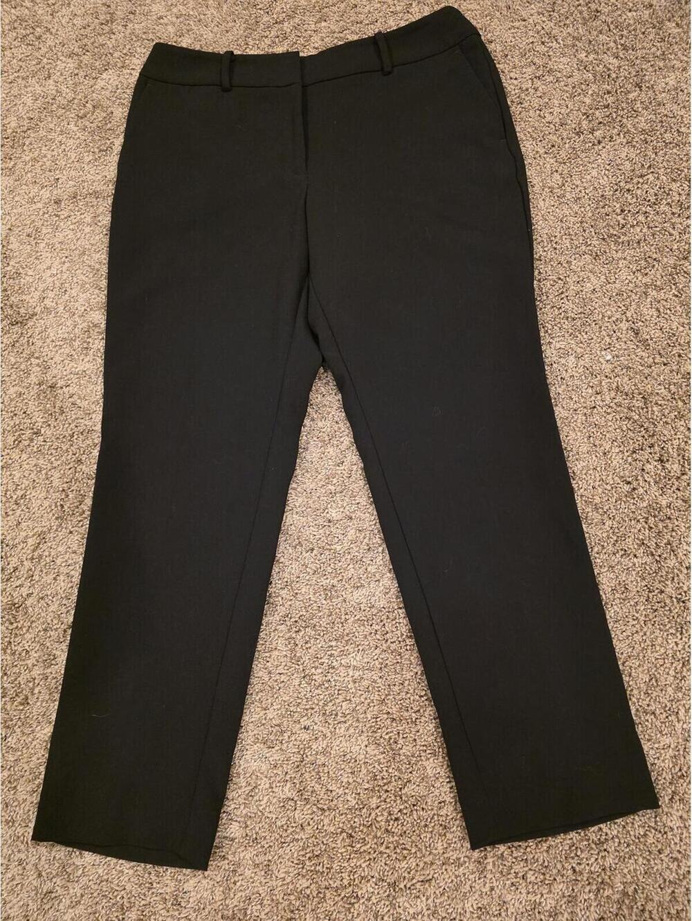 Ann Taylor Womens Black Dress Pants 6
